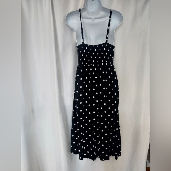 Old Navy Cami Black Polka-dot Fairy Summer Dress. Size S - Picture 3 of 13